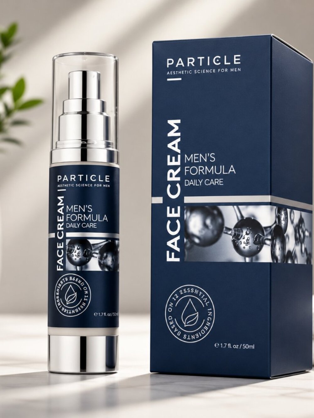 Particle Face Cream Men's Formula Daily Care 50ml